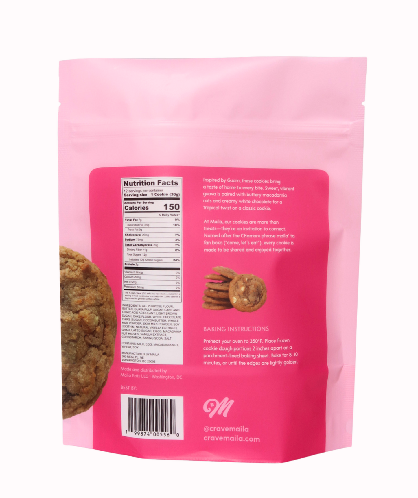 Guava White Chocolate Macadamia Nut